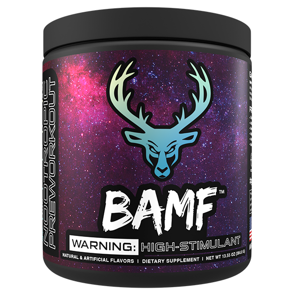 BAMF BUCKED UP – Bomba Pré-Treino com Nootrópicos | Alta Estimulação
