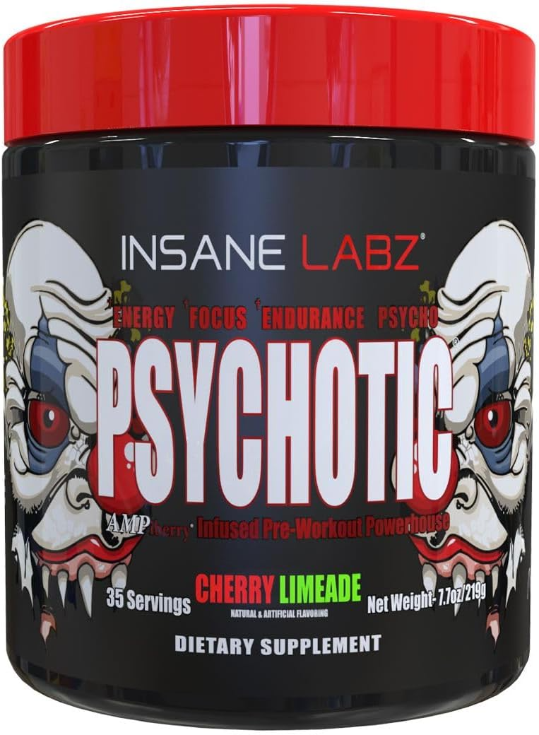 Insane Labz Psych-O-Tic – Energia Insana, Máximo Desempenho | 35 Porções