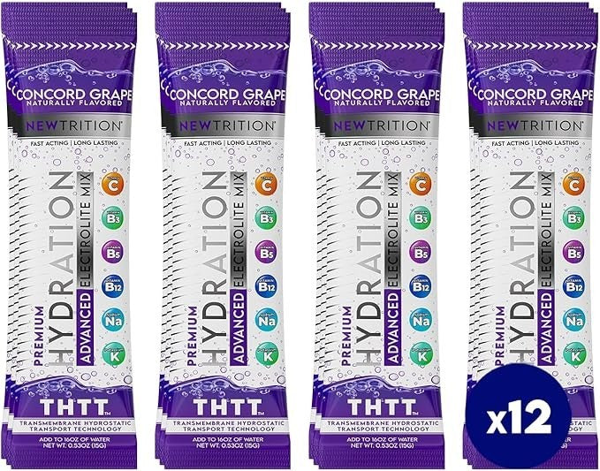 NewTrition Eletrólitos + Vitaminas – Pó de Hidratação Rápida