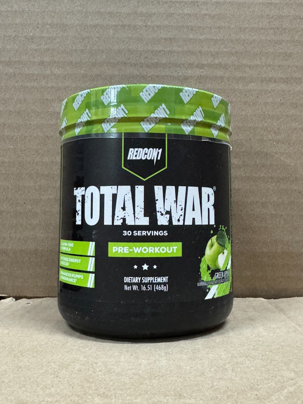 TOTAL WAR REDCON1 – Pré-Treino Potente 30 Doses | Foco, Energia e Resistência