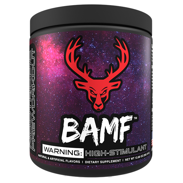 BAMF BUCKED UP – Bomba Pré-Treino com Nootrópicos | Alta Estimulação