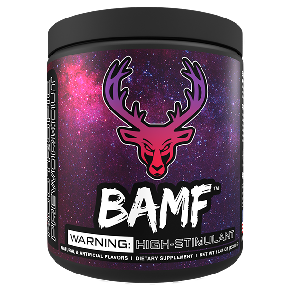 BAMF BUCKED UP – Bomba Pré-Treino com Nootrópicos | Alta Estimulação
