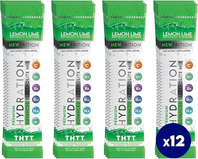 NewTrition Eletrólitos + Vitaminas – Pó de Hidratação Rápida