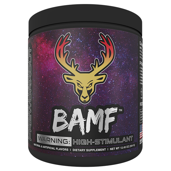 BAMF BUCKED UP – Bomba Pré-Treino com Nootrópicos | Alta Estimulação