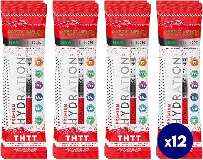 NewTrition Eletrólitos + Vitaminas – Pó de Hidratação Rápida