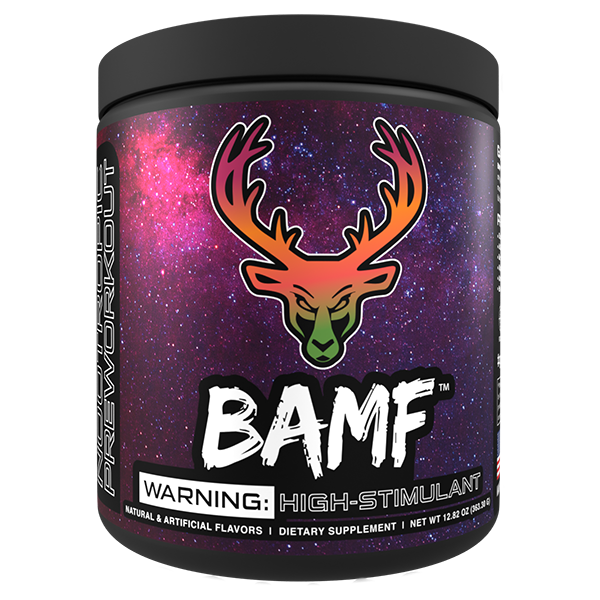 BAMF BUCKED UP – Bomba Pré-Treino com Nootrópicos | Alta Estimulação