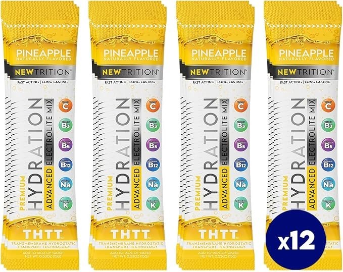 NewTrition Eletrólitos + Vitaminas – Pó de Hidratação Rápida