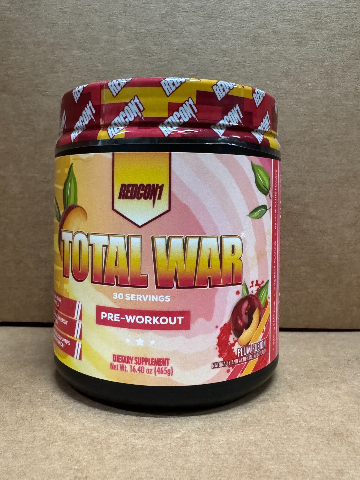 TOTAL WAR REDCON1 – Pré-Treino Potente 30 Doses | Foco, Energia e Resistência