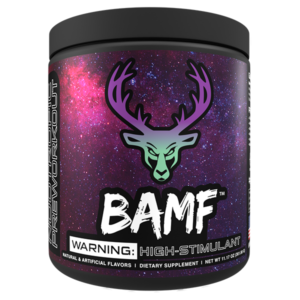 BAMF BUCKED UP – Bomba Pré-Treino com Nootrópicos | Alta Estimulação
