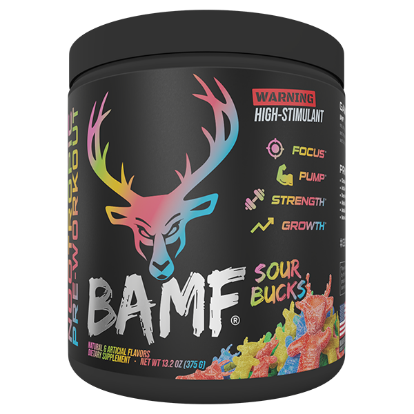 BAMF BUCKED UP – Bomba Pré-Treino com Nootrópicos | Alta Estimulação