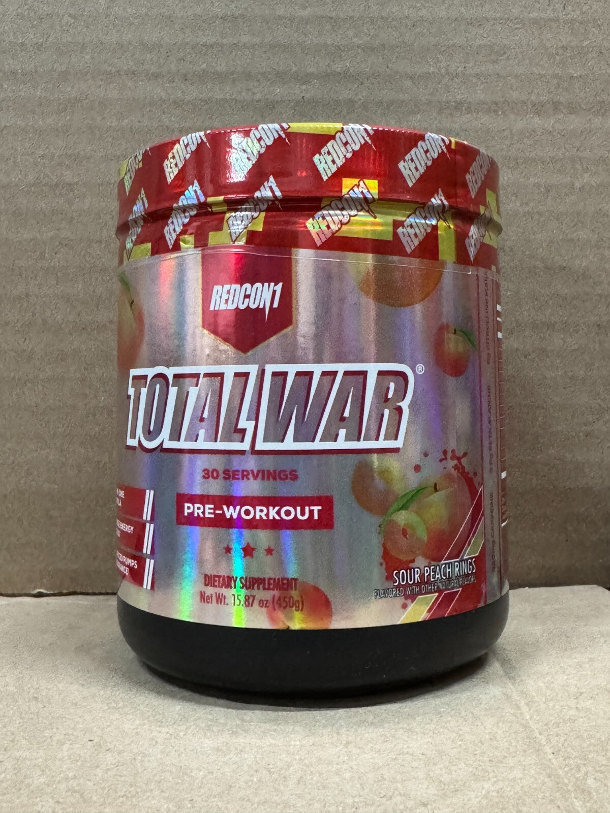 TOTAL WAR REDCON1 – Pré-Treino Potente 30 Doses | Foco, Energia e Resistência