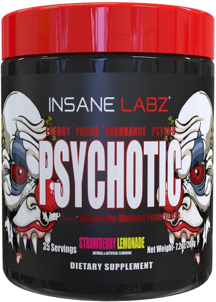 Insane Labz Psych-O-Tic – Energia Insana, Máximo Desempenho | 35 Porções