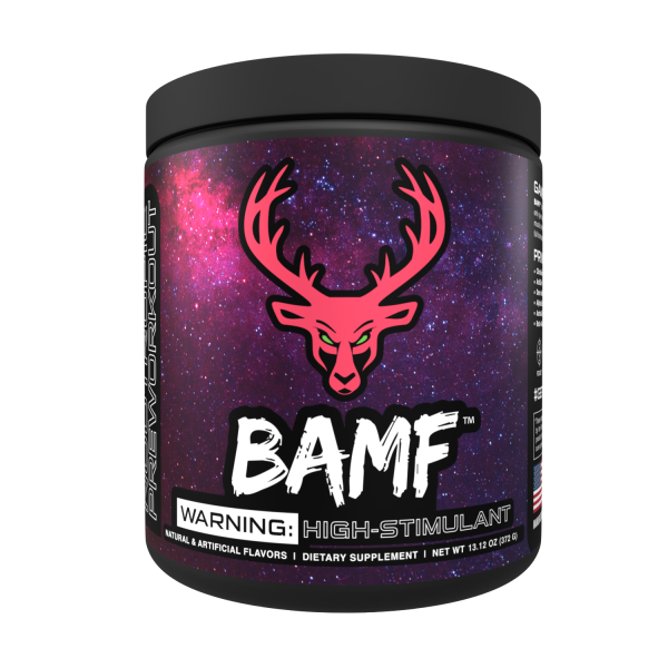 BAMF BUCKED UP – Bomba Pré-Treino com Nootrópicos | Alta Estimulação