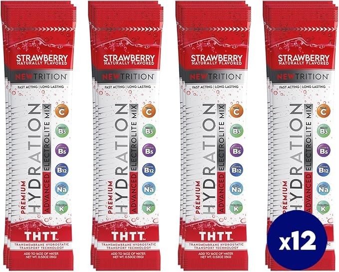 NewTrition Eletrólitos + Vitaminas – Pó de Hidratação Rápida