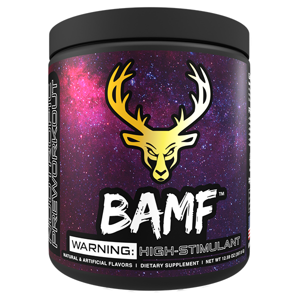 BAMF BUCKED UP – Bomba Pré-Treino com Nootrópicos | Alta Estimulação