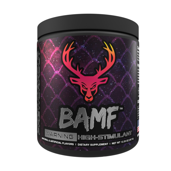 BAMF BUCKED UP – Bomba Pré-Treino com Nootrópicos | Alta Estimulação