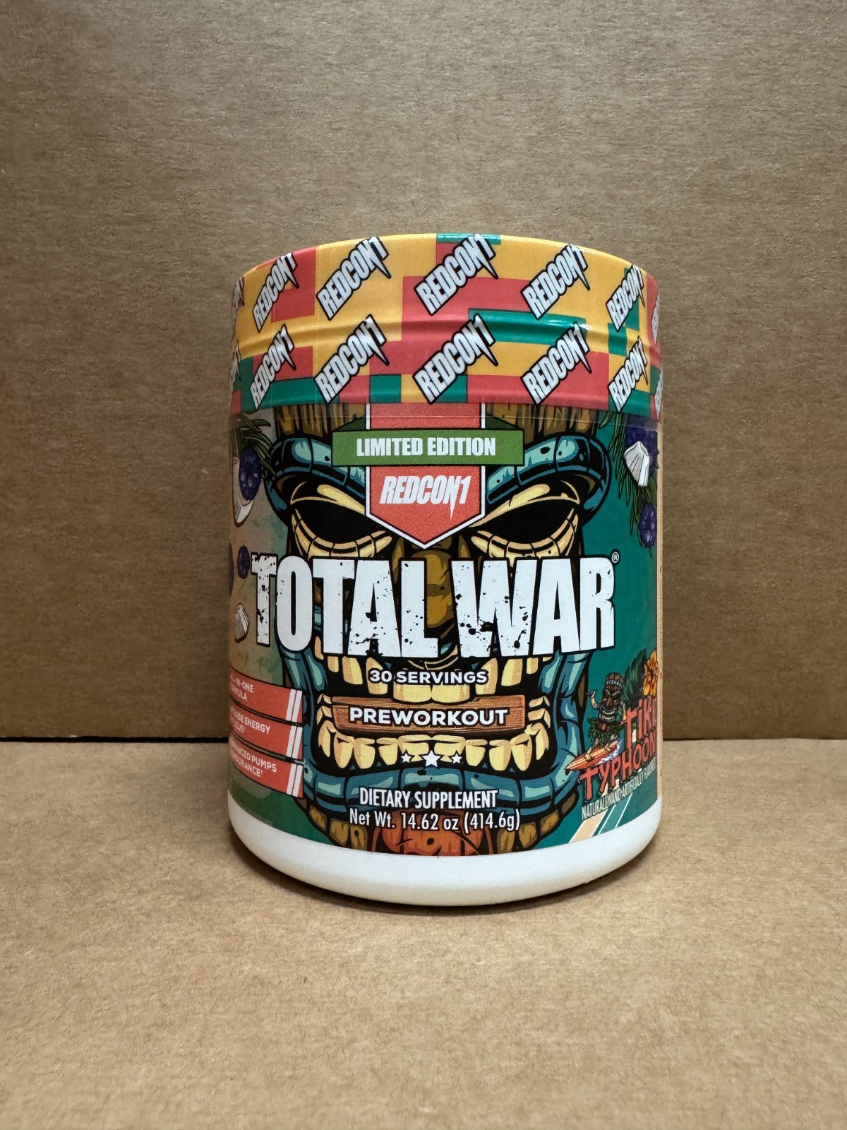 TOTAL WAR REDCON1 – Pré-Treino Potente 30 Doses | Foco, Energia e Resistência