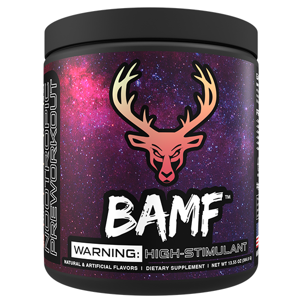 BAMF BUCKED UP – Bomba Pré-Treino com Nootrópicos | Alta Estimulação