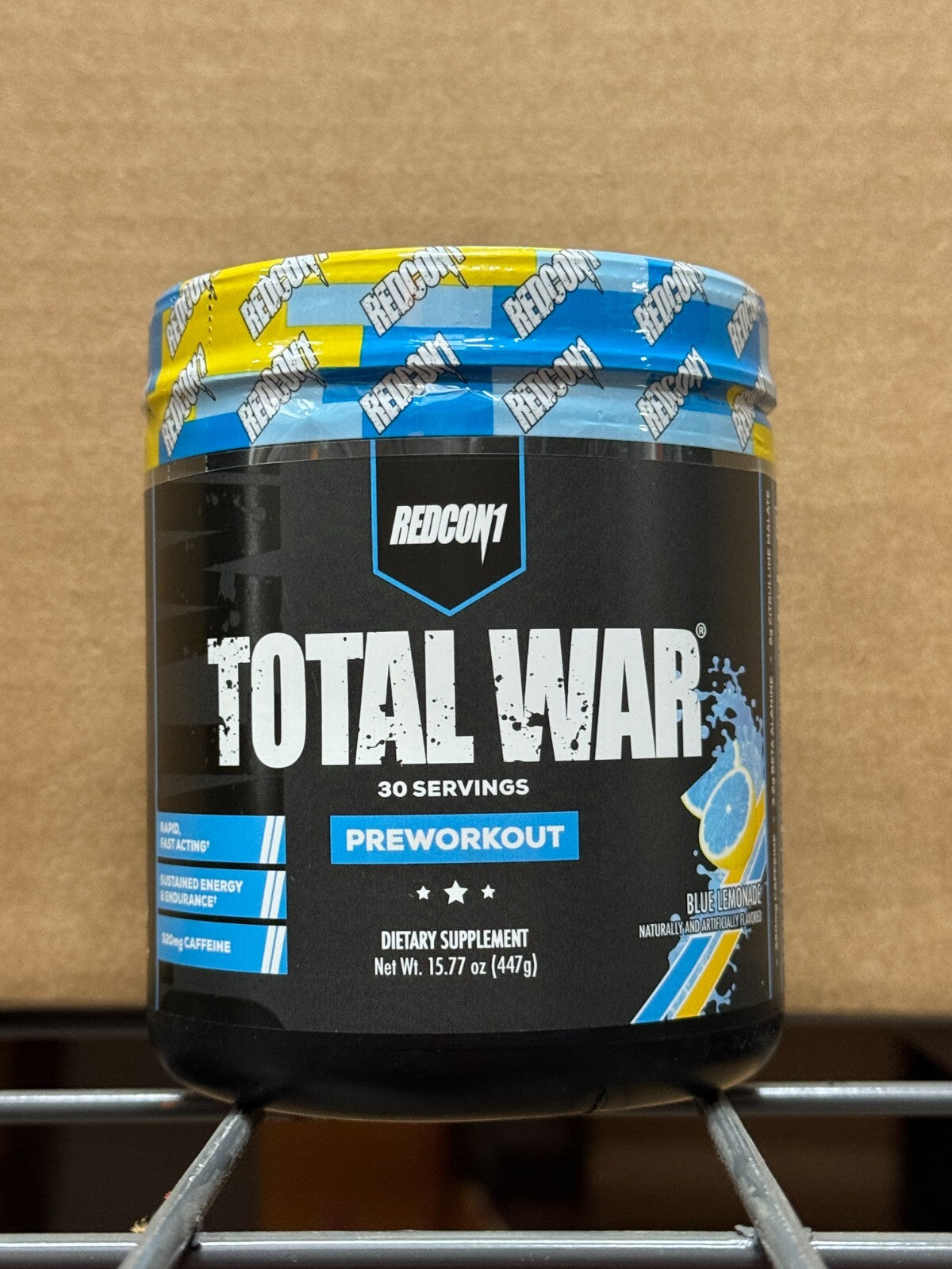 TOTAL WAR REDCON1 – Pré-Treino Potente 30 Doses | Foco, Energia e Resistência