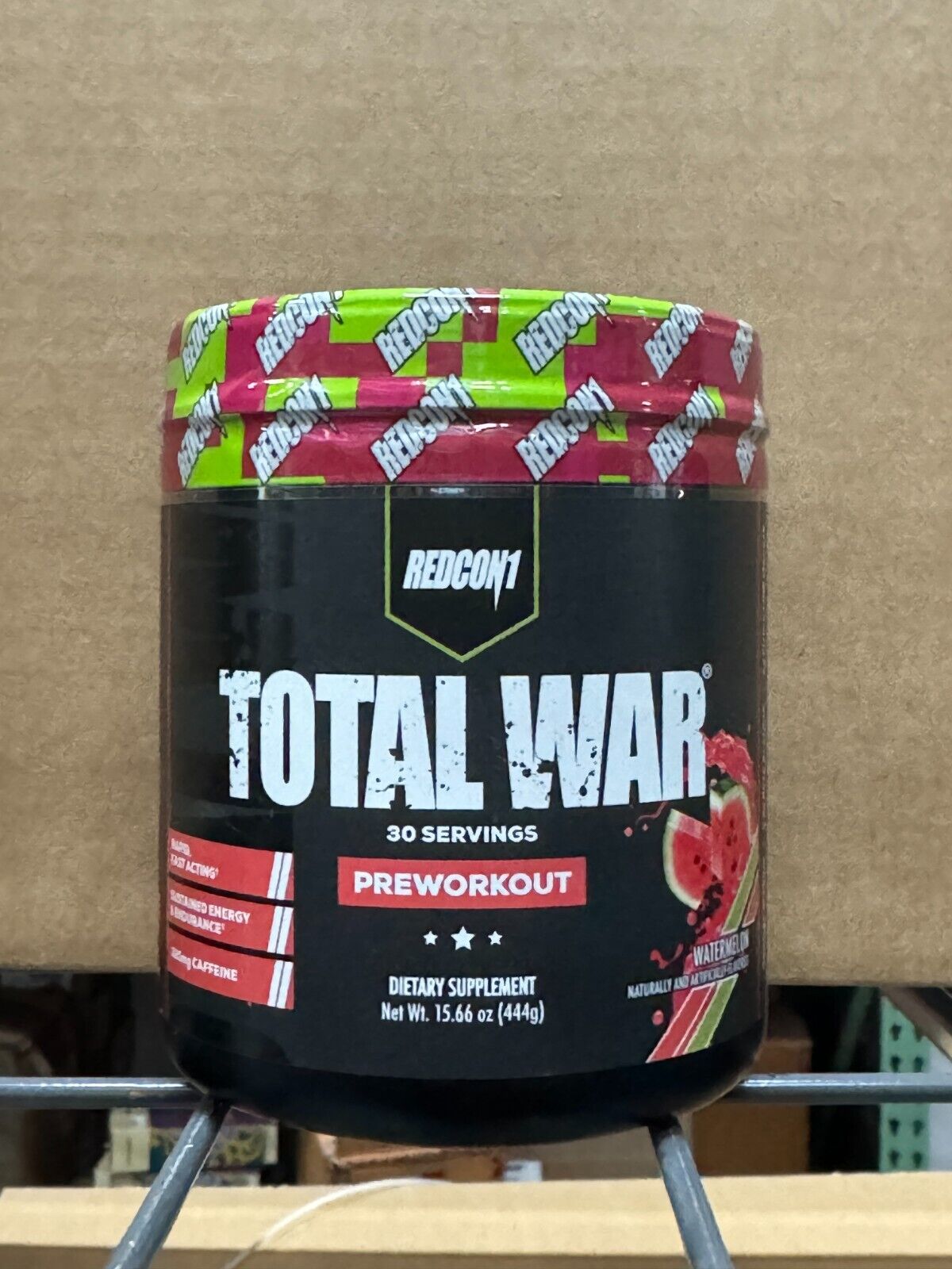TOTAL WAR REDCON1 – Pré-Treino Potente 30 Doses | Foco, Energia e Resistência