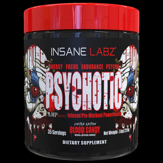 Insane Labz Psych-O-Tic – Energia Insana, Máximo Desempenho | 35 Porções