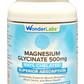 Wonder Labs Magnésio Glicinato Premium – 500mg, Absorção Avançada