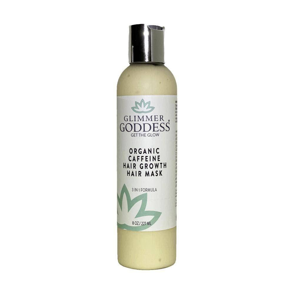 Organic Caffeine Conditioner Hair Mask | Natural Hair Growth Formula for Longer Stronger Healthier Hair   8 oz
