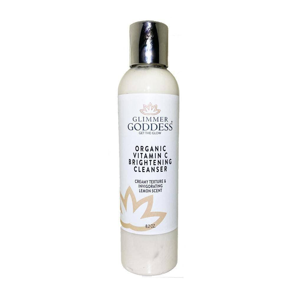 Organic Anti Aging Facial Cleanser with Vitamin C and E 8 oz