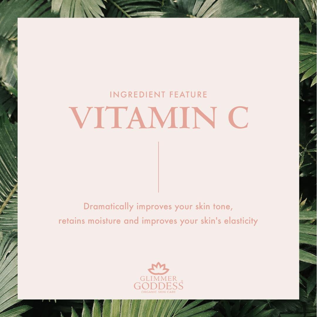 Organic Anti Aging Facial Cleanser with Vitamin C and E 8 oz