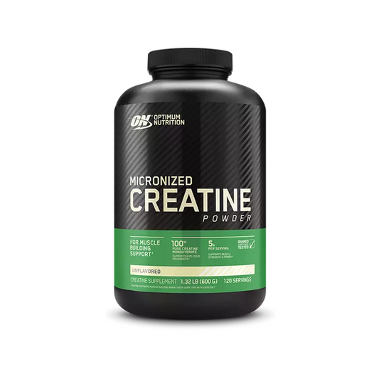 Optimum Nutrition Creatina Micronizada 1,32 lb – 120 Porções | Suplemento para Construção Muscular