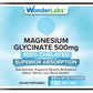 Wonder Labs Magnésio Glicinato Premium – 500mg, Absorção Avançada