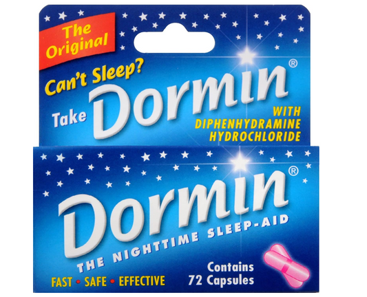 Dormin 72 Ct – Cápsulas para Alívio da Insônia Noturna de Forma Segura