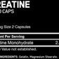 Creatine 2500 ON – 200 Capsules | Mass Gain Supplement