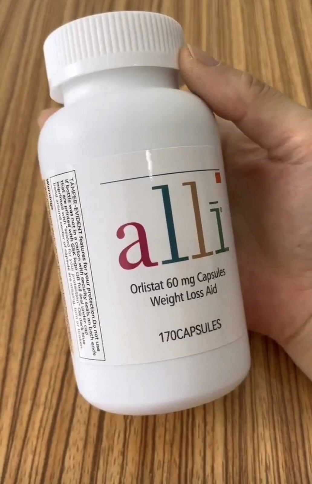 Suplemento dietético para perda de peso New-alli 60 mg cápsula 170 unidades-