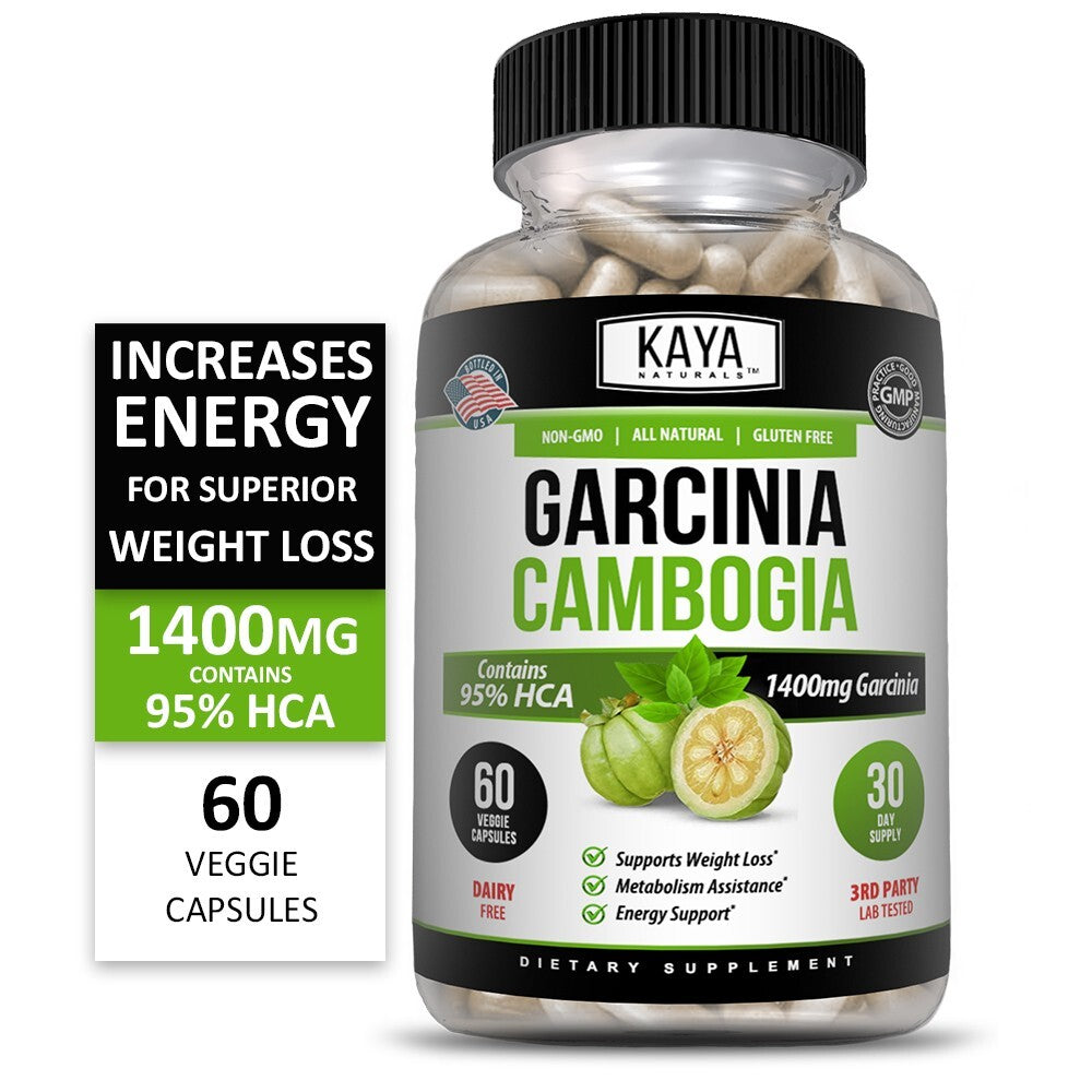Garcinia Cambogia Premium – 95% HCA – Auxílio Natural para Emagrecimento