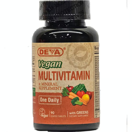 Multivitamínico Vegano Deva – 90 Tablets | Saúde e Bem-estar
