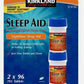 Sleep Aid Kirkland 25mg – Auxílio Noturno com 192 Comprimidos (2 Unidades)
