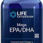 Life Extension Mega EPA/DHA – Saúde do Coração e Função Cerebral 120 Géis