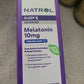 Natrol Advanced Sleep 10mg – Suplemento de Melatonina para Sono Restaurador | 60 Cápsulas