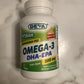Deva DHA EPA 500mg Vegano – 60 Softgels – Ômega 3 Puro – Potência Elevada