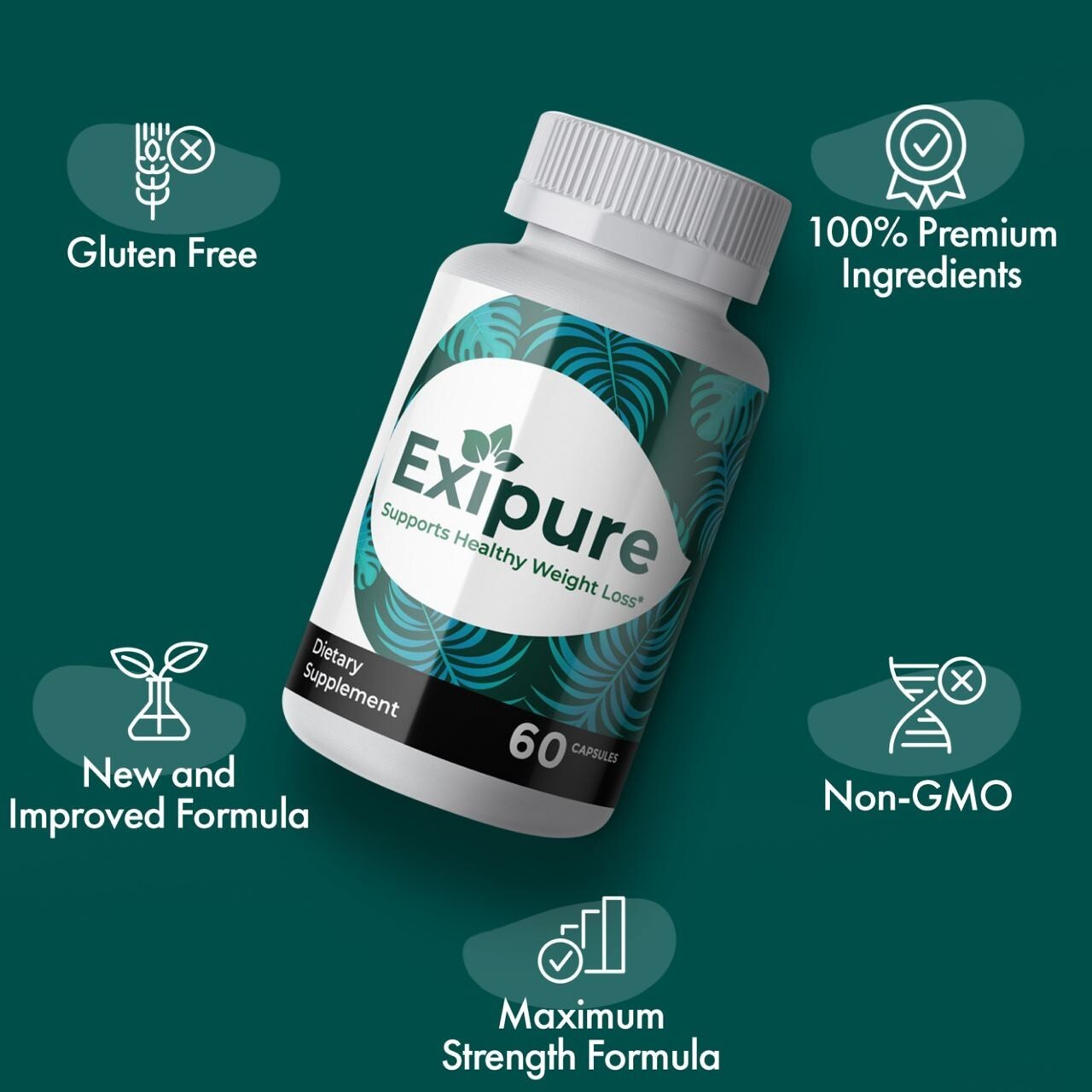 Exipure (5 Pack) – Original Max Strength Formula