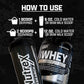 Nutrex 100% Whey Protein Isolate – 10 LB | 128 Porções | Ganho de Massa e Recuperação Muscular