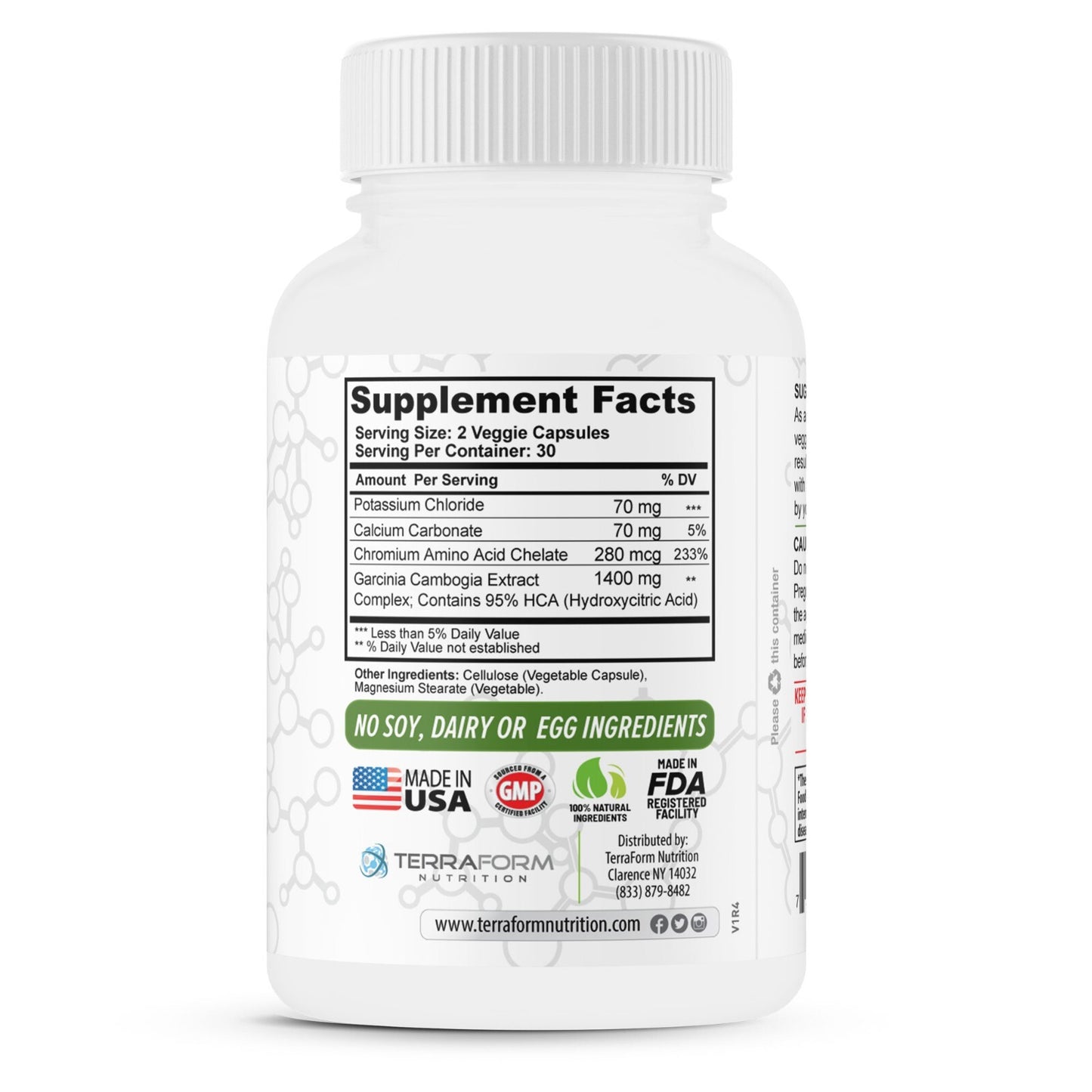 Extrato Puro de Garcinia Cambogia 1400mg – 95% HCA | Queimador de Gordura Natural