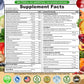 Whole Food Daily Vegan Multivitamin – Suporte Diário com Probióticos, Enzimas e Ômegas