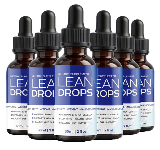 LeanDrops 6 Pack – Lean Drops for Weight Loss, Advanced Fat Burning Formula