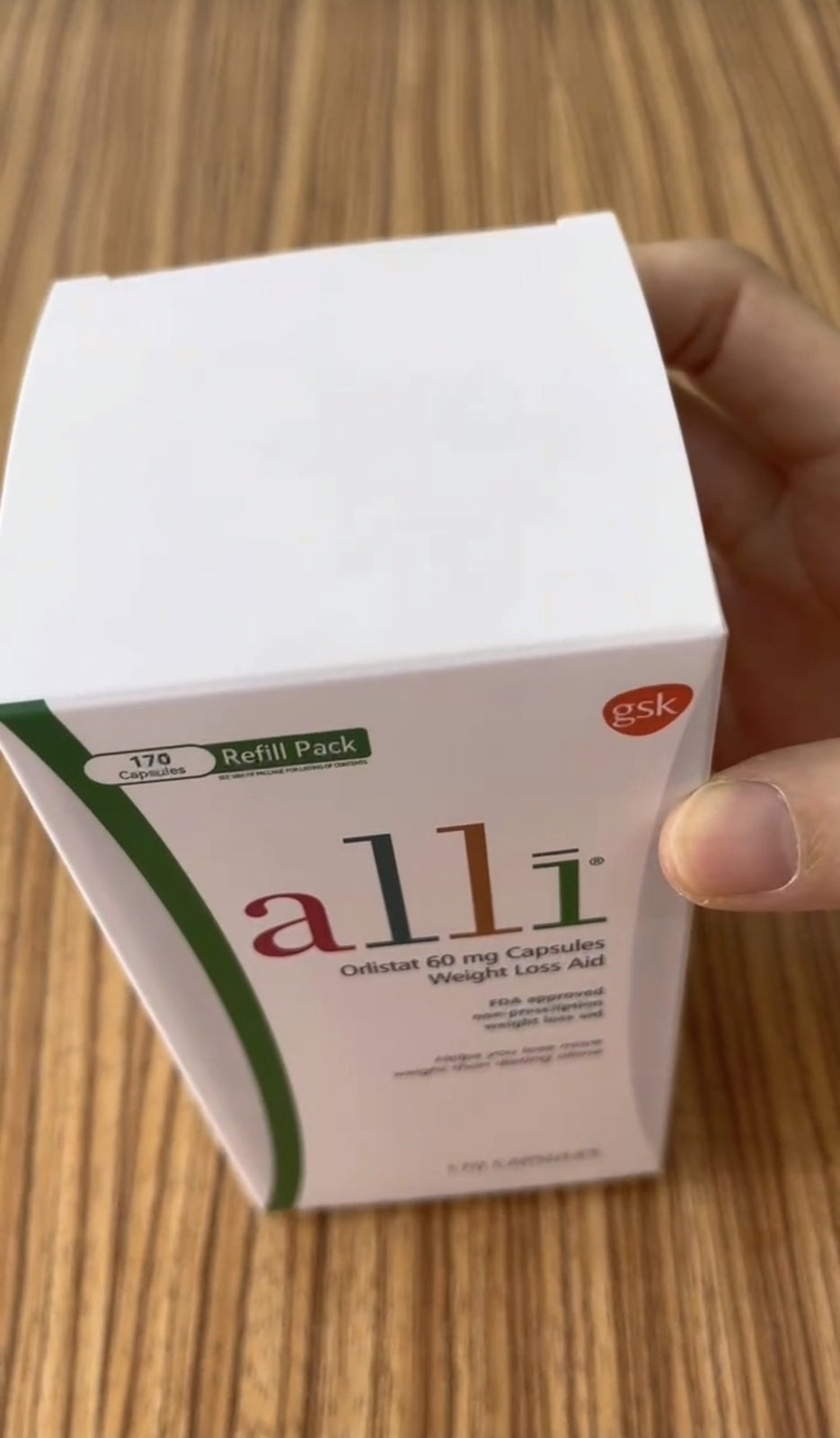 Suplemento dietético para perda de peso New-alli 60 mg cápsula 170 unidades-