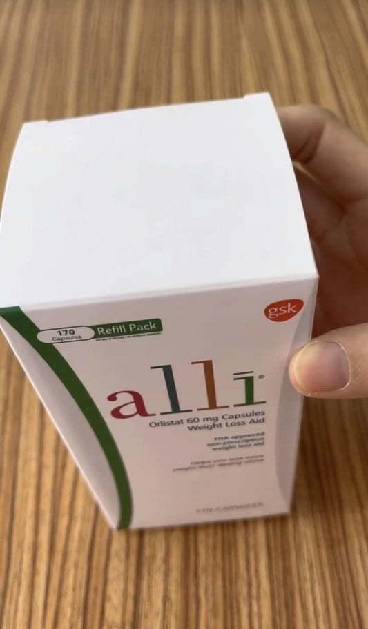 Suplemento dietético para perda de peso New-alli 60 mg cápsula 170 unidades-