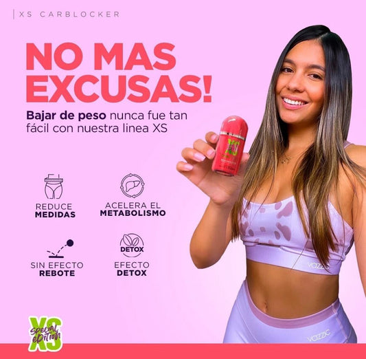 XS Fat Burner – Natural Weight Loss Supplement for Men & Women – 30 Caps