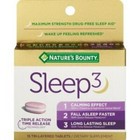 Melatonina Sleep3 Time Released 10mg – Nature's Bounty | Sono Natural em 3 Etapas | 15 Ct