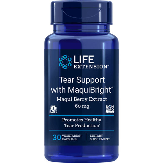 Life Extension Tear Support com MaquiBright® – 60mg | 30 Cápsulas Vegetarianas